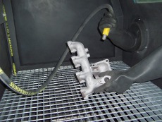 Piaskowanie kolektroa turbo